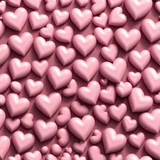 pink hearts png