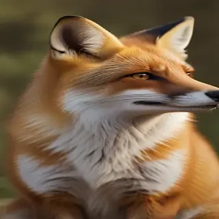 background fox