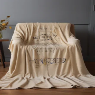 blanket mockup