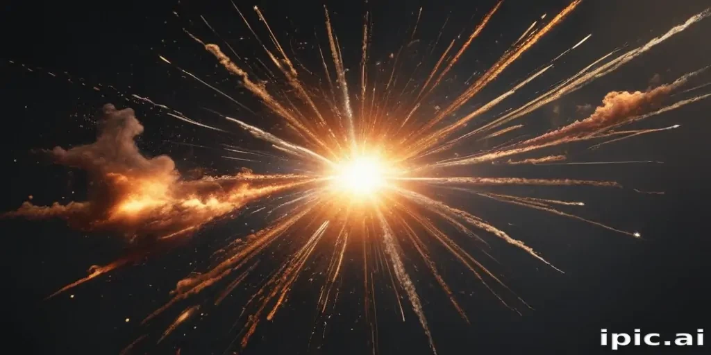 explosion transparent background