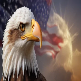 american eagle dog