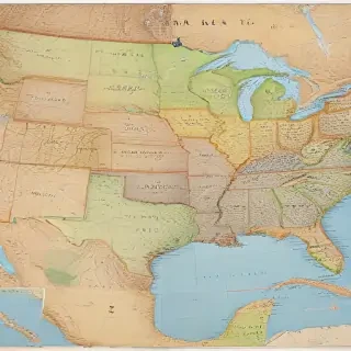 mapa usa