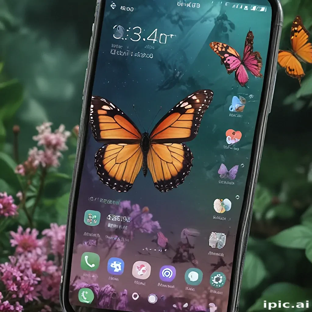butterfly home screen