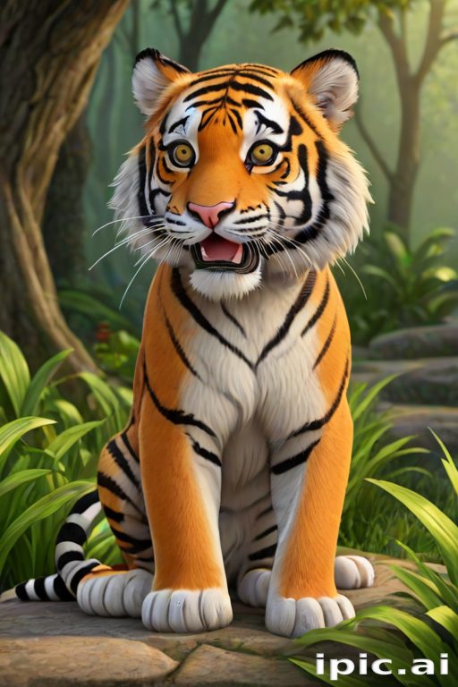 tiger cartoon tiger