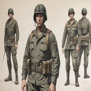 army drawings