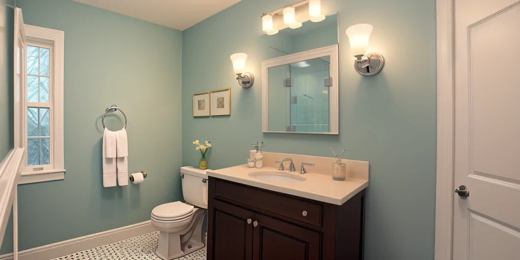 bathroom background
