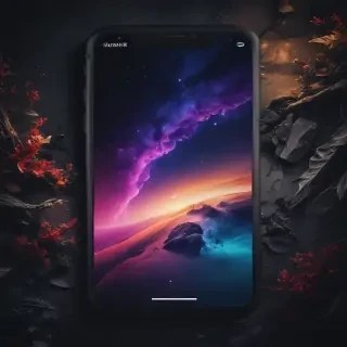 aesthetic wallpapers iphone black