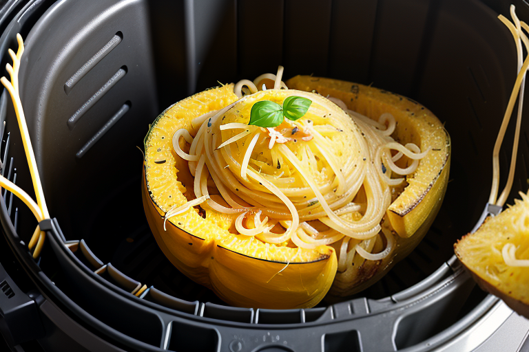 spaghetti squash in the air fryer