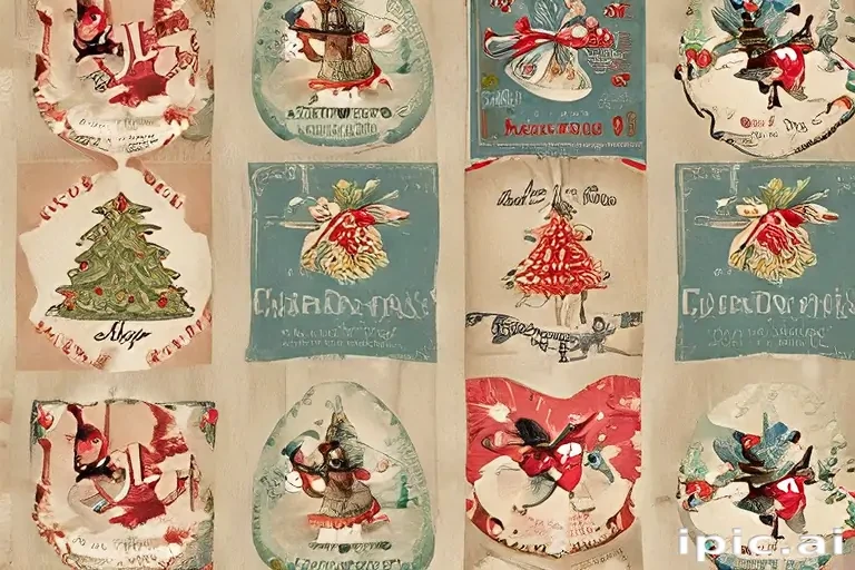 free vintage christmas printables