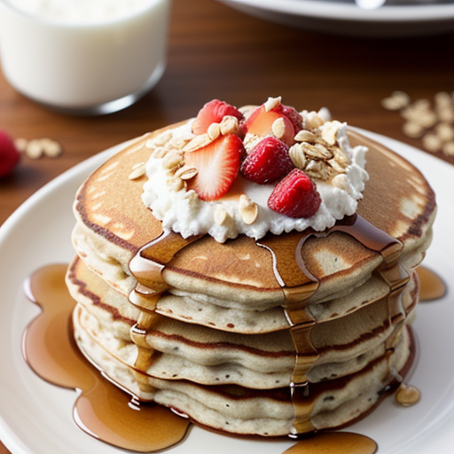 cottage cheese and oatmeal pancakes