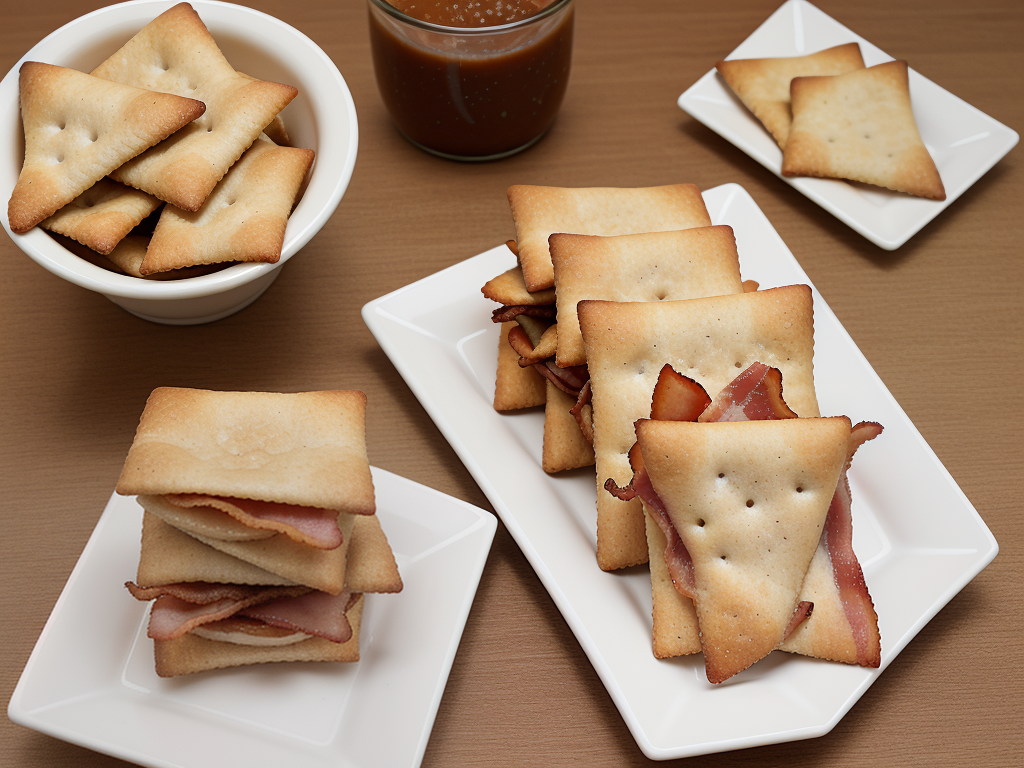 bacon club crackers brown sugar