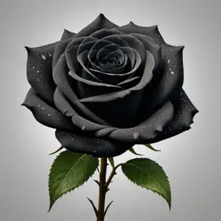black rose png