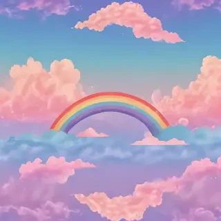 aesthetic wallpapers rainbow