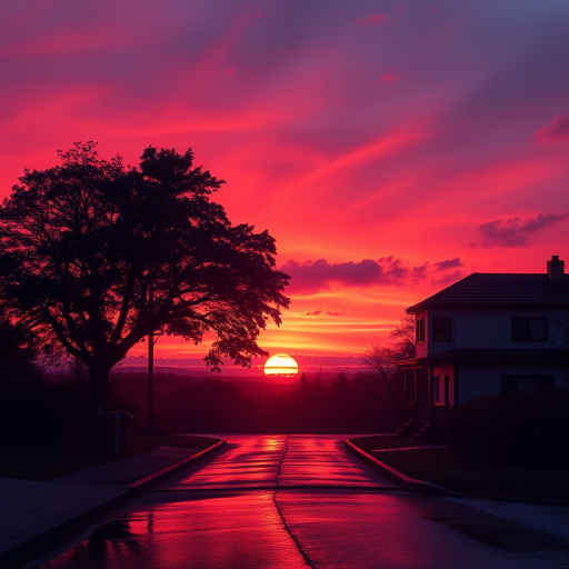 aesthetic wallpaper sunset