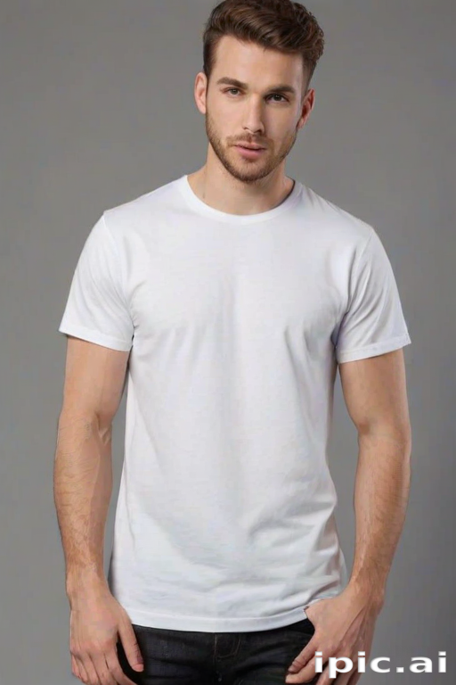 white tee png