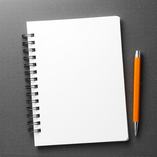 paper notebook background