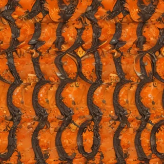 cute orange wallpaper