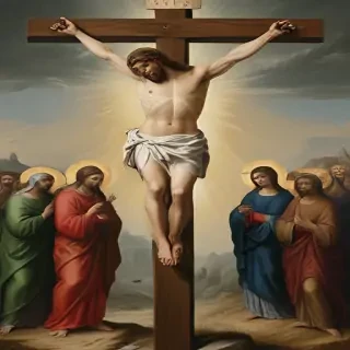 christ on the cross image