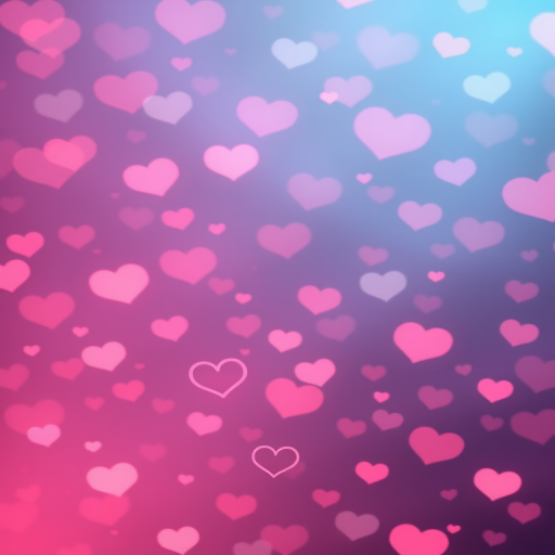cute heart backgrounds