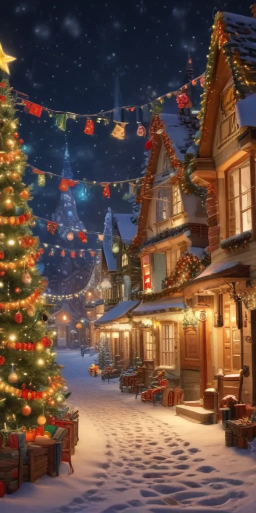 cartoon christmas backgrounds