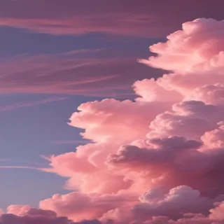 pink cloud aesthetic