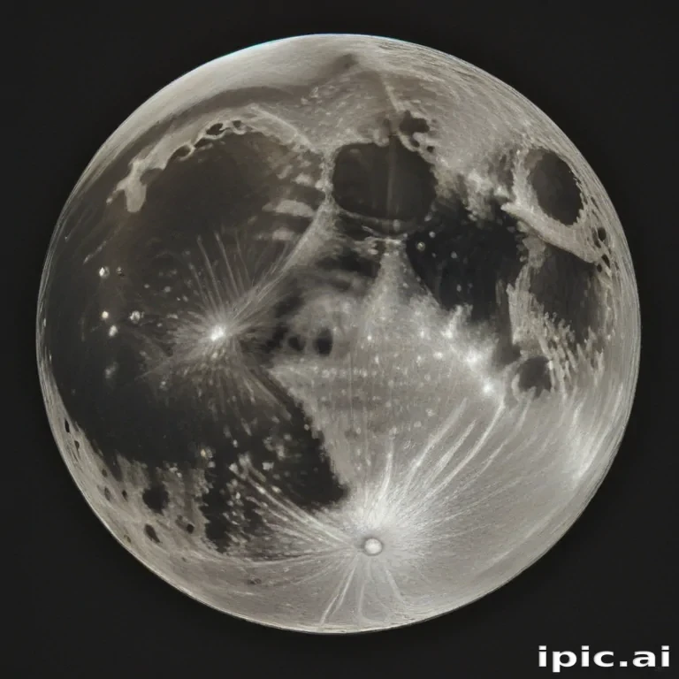 vintage moon art