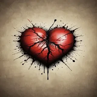 heart broken wallpaper