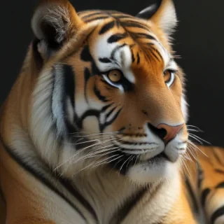 tiger transparent