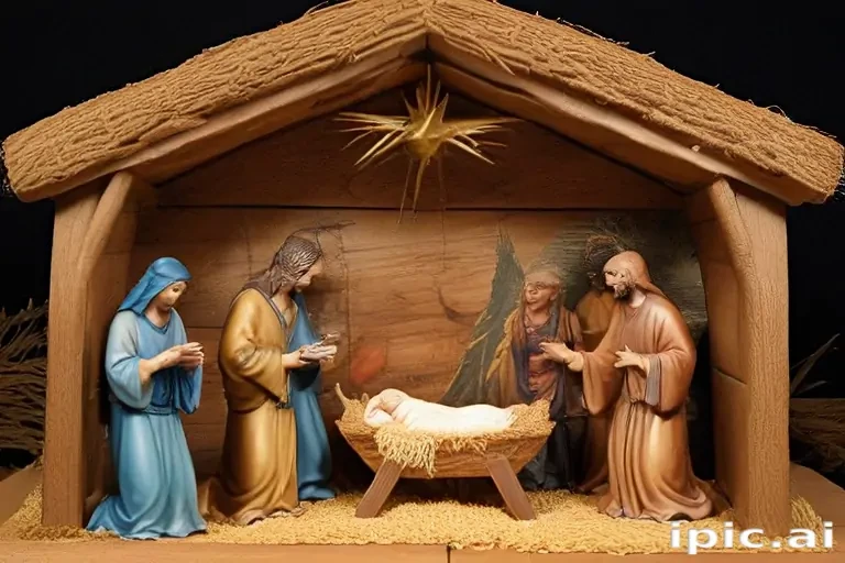 manger scene images free