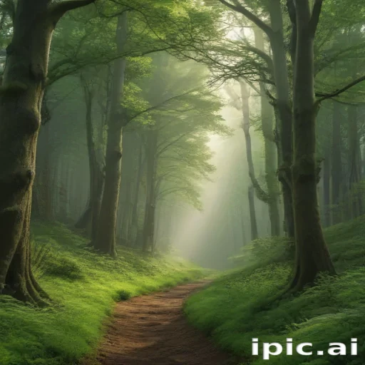 green forest aesthetic