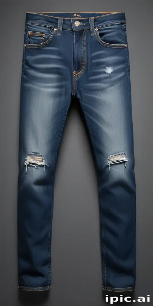 mock up jeans
