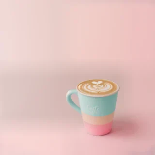 aesthetic pastel cute coffee wallpaper
