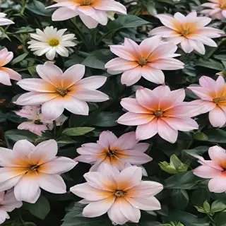 aesthetic flower painting