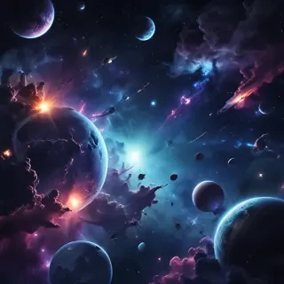 space wallpaper phone
