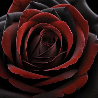 black rose picture