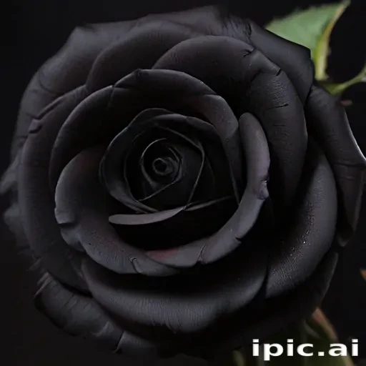 black rose picture