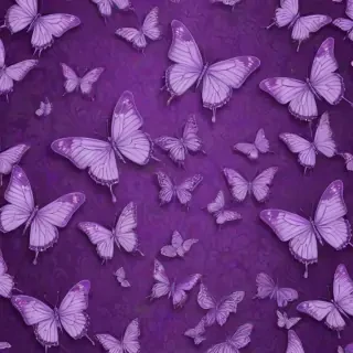 purple butterflies wallpaper