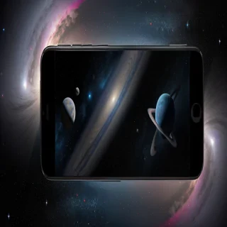 space background iphone