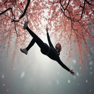 aesthetic falling