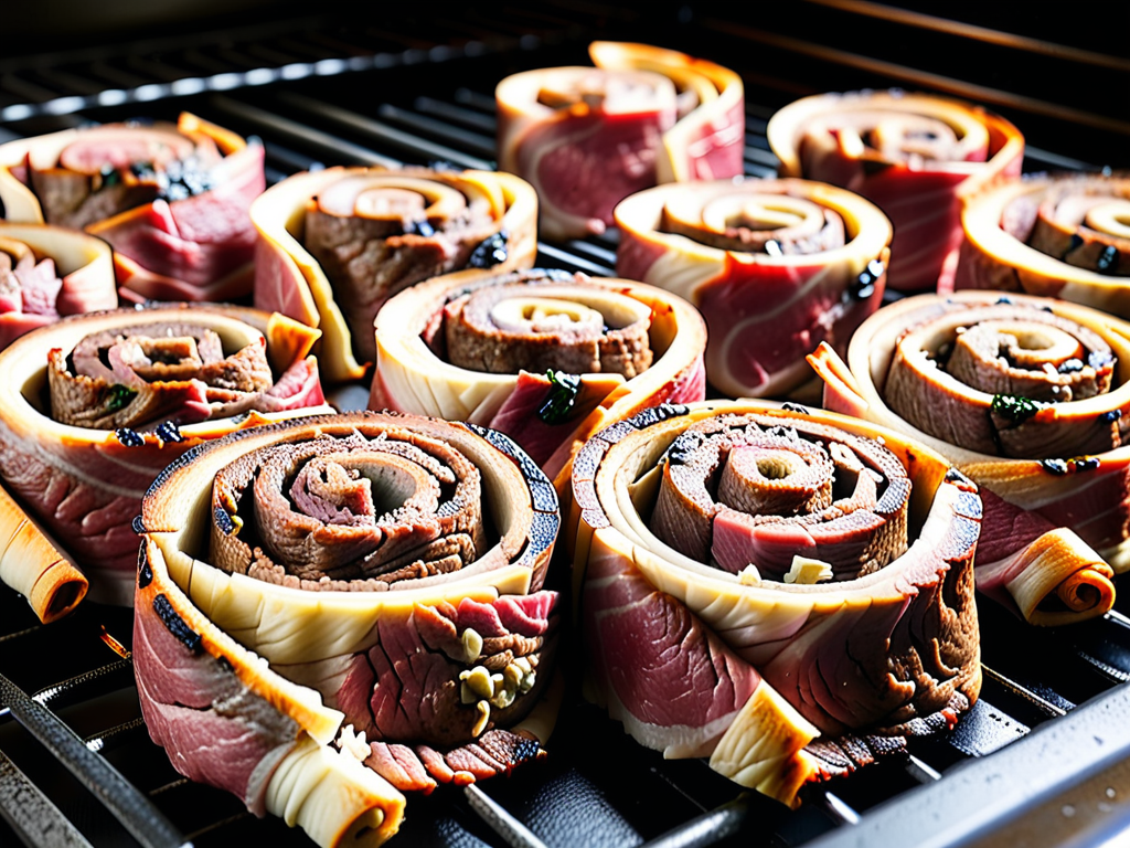 how long to cook steak pinwheels in oven