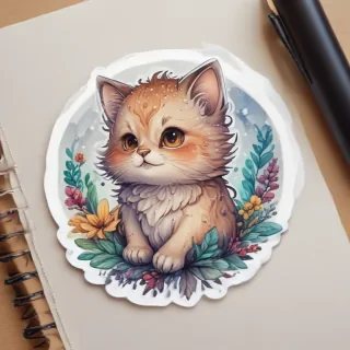 transparent cute stickers