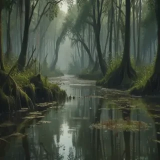 swamp background