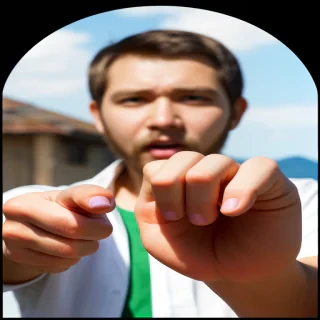 finger pointing at you png