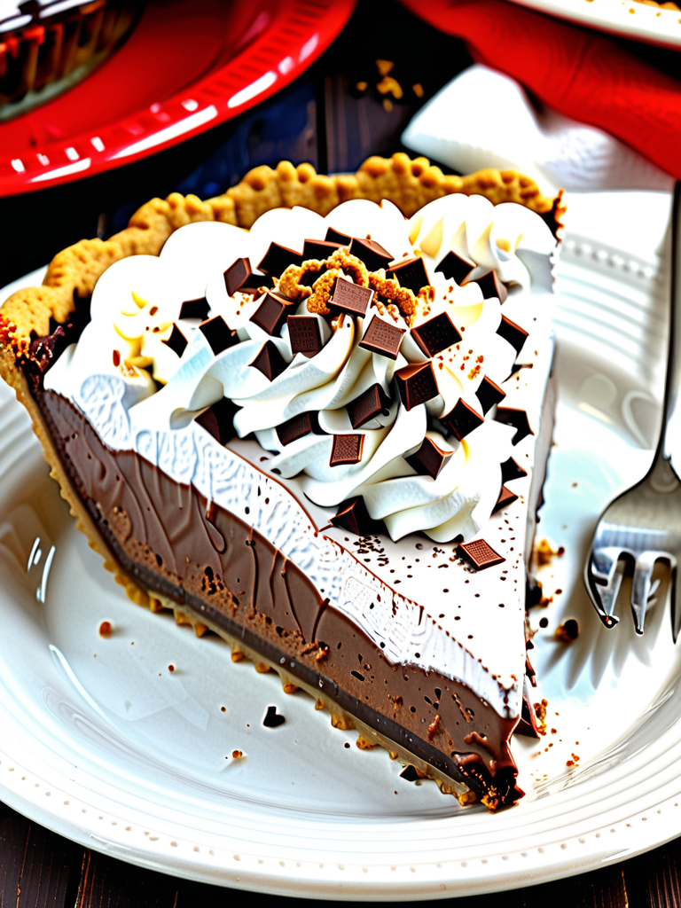 graham cracker crust chocolate pie