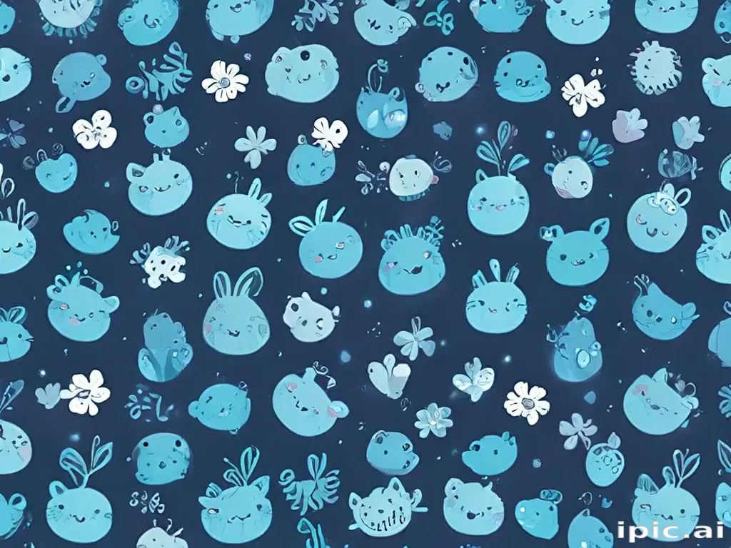 cute backgrounds blue