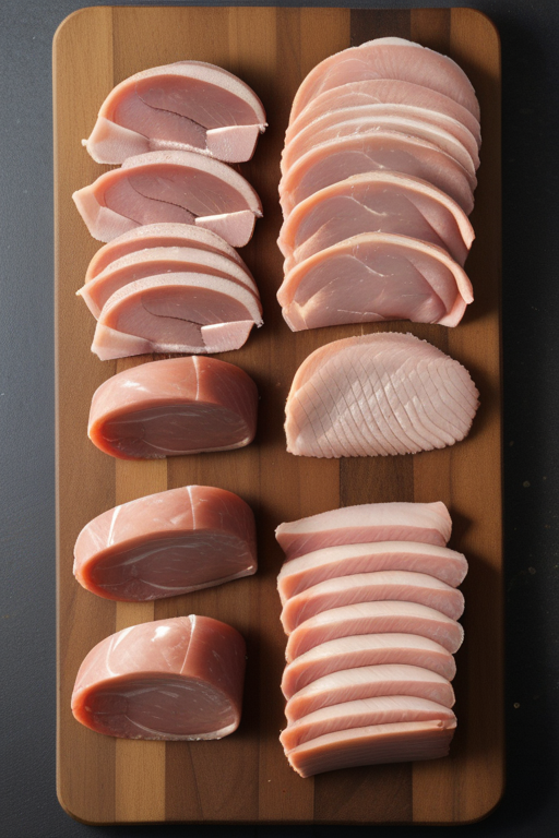 how many slices in 2 ounces of deli meat