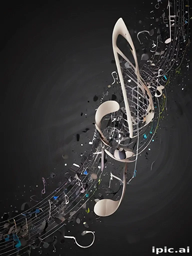 notes music background