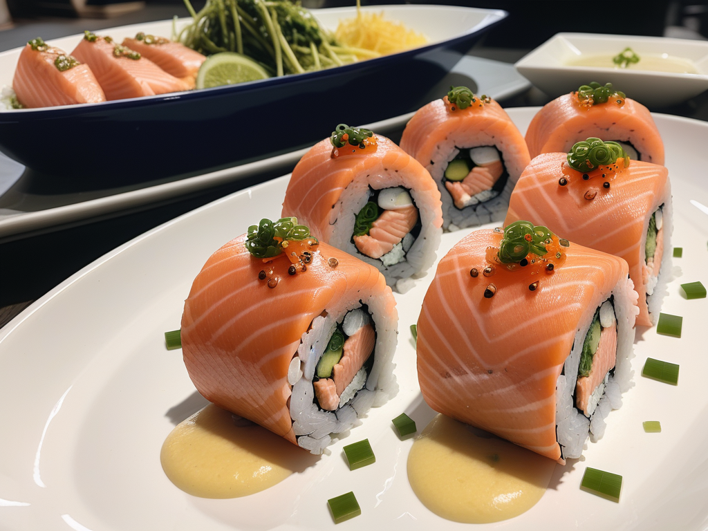 baked salmon roll near me