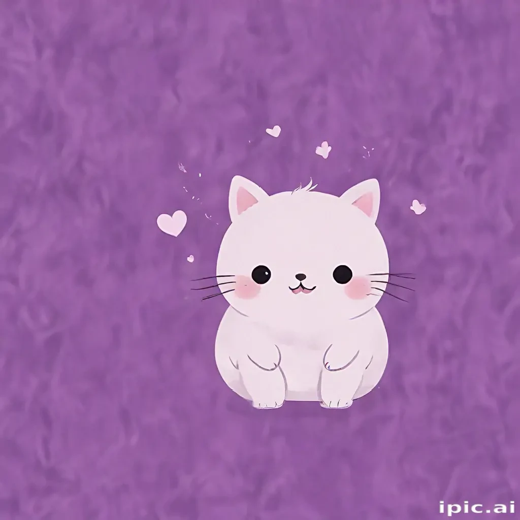 purple background cute