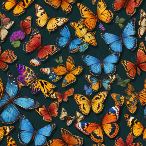 png butterflies